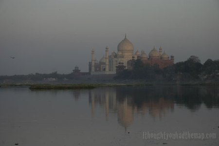 The Taj from the Red Fort